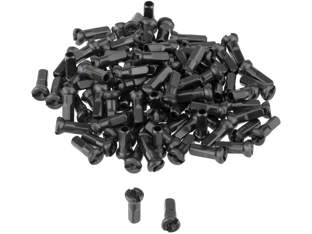 Sapim Polyax Brass Nipples - Pack Of 100 3 Sapim Polyax Brass Nipples - Pack Of 100