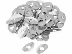 Sapim Large Oval Nipple Washers - 100 Pcs.