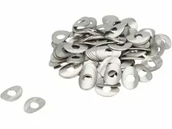 Sapim Small Oval Nipple Washers - 100 Pcs.