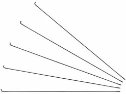 Sapim D-Light J-Bend Spokes + Nipples - 5-Pack